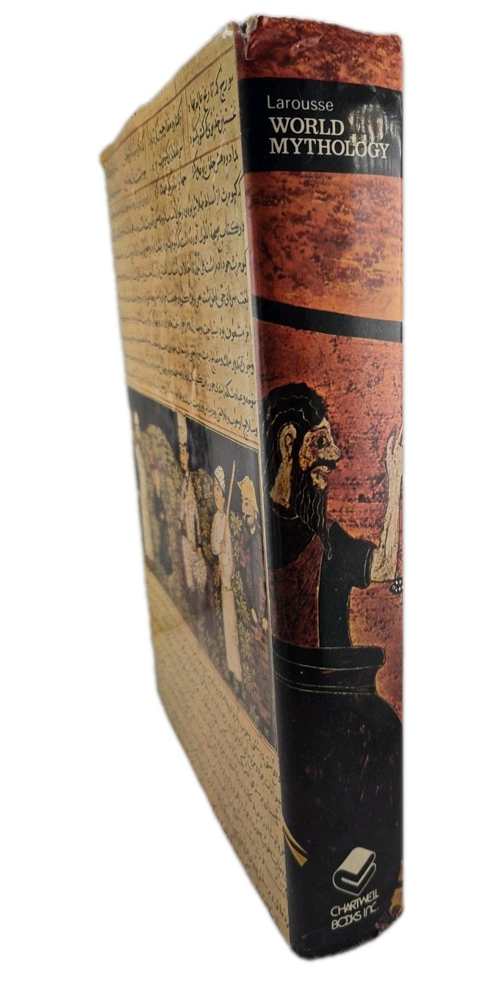 Larousse World Mythology Illustrated Hardcover Charwell Books 600 Pages Good