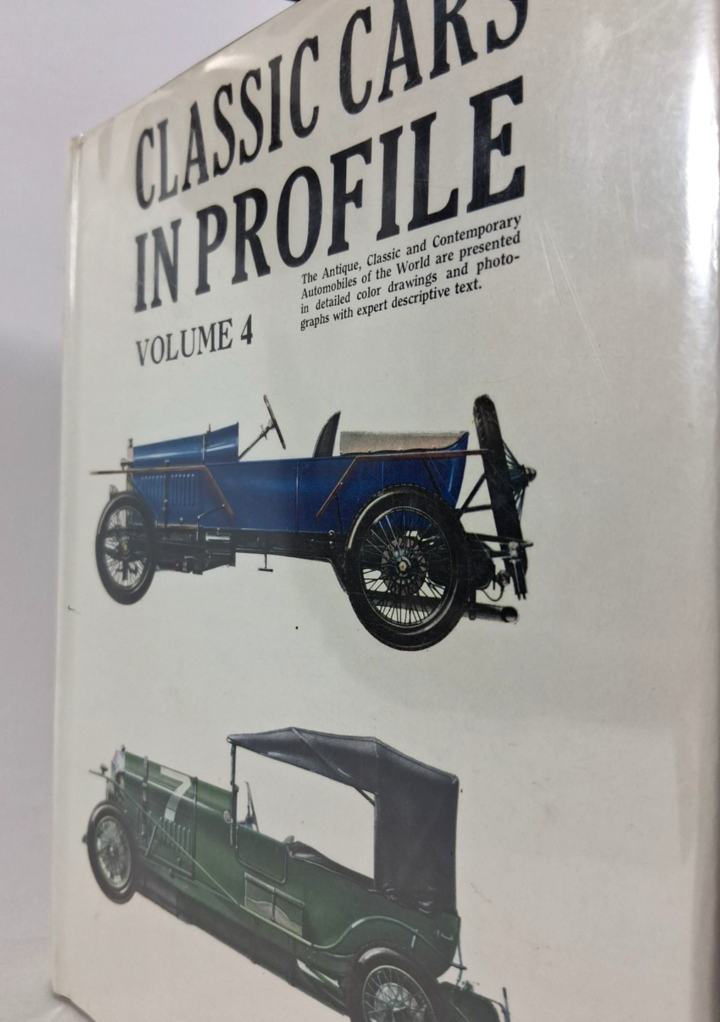 Classic Cars in Profile Volume 4 (600 photos & 48 pages of color scale drawings)