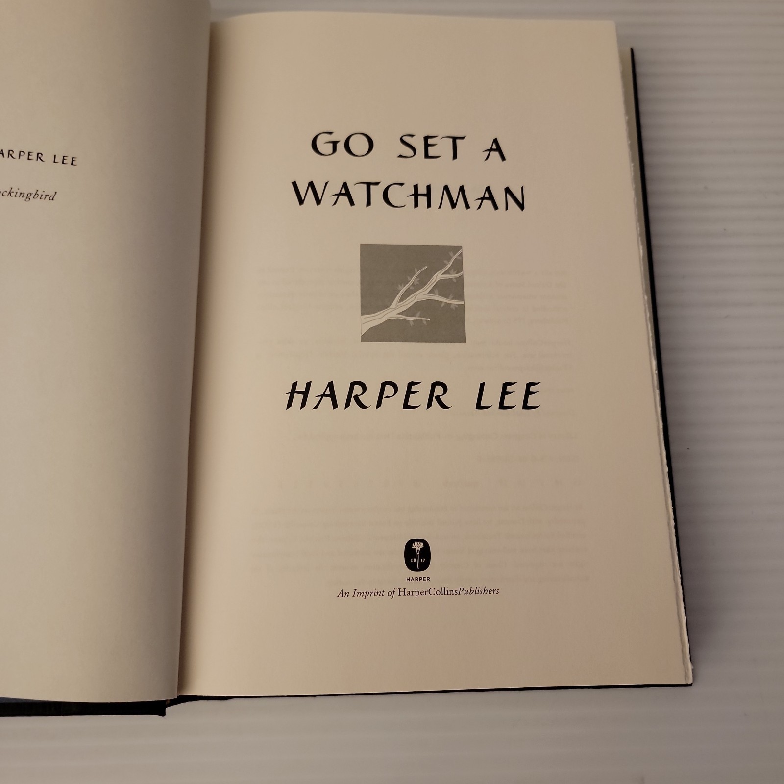 Harper Lee Go Set a Watchman First Edition First Printing HC DJ 2015