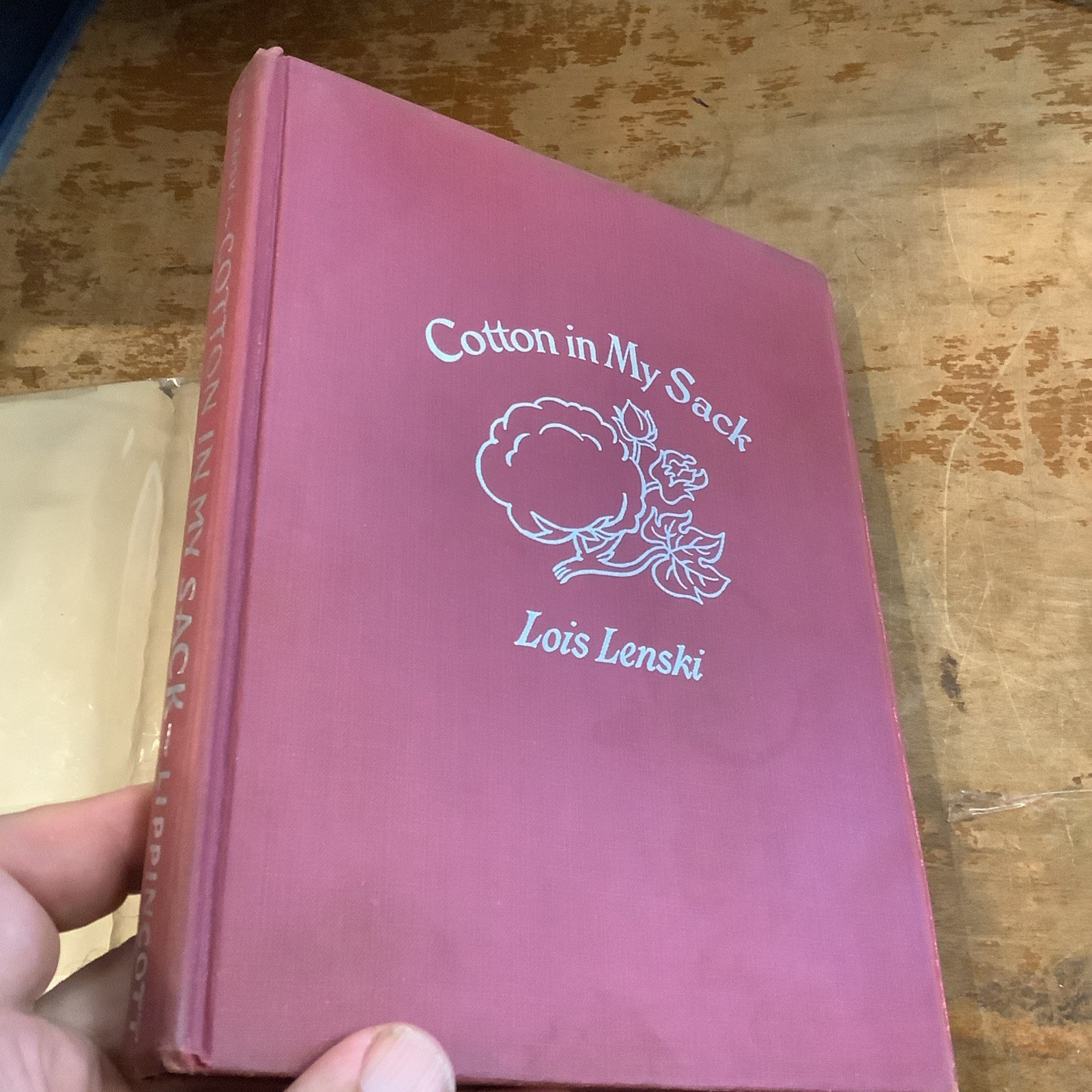 Lois Lenski First Edition Cotton In My Sack Hardcover Dust Jacket 1949 Children
