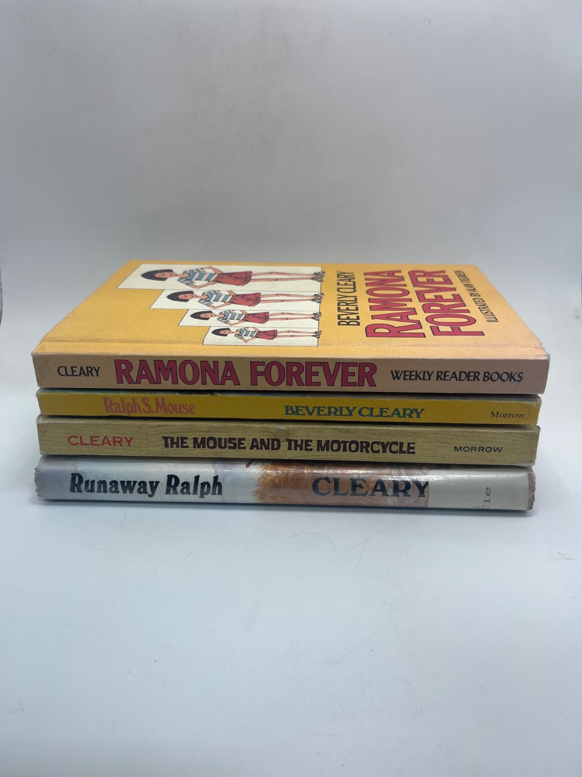 Mixed Vintage Hardback Lot of 4 – Beverly Cleary – Weekly Reader [Hardcover] …