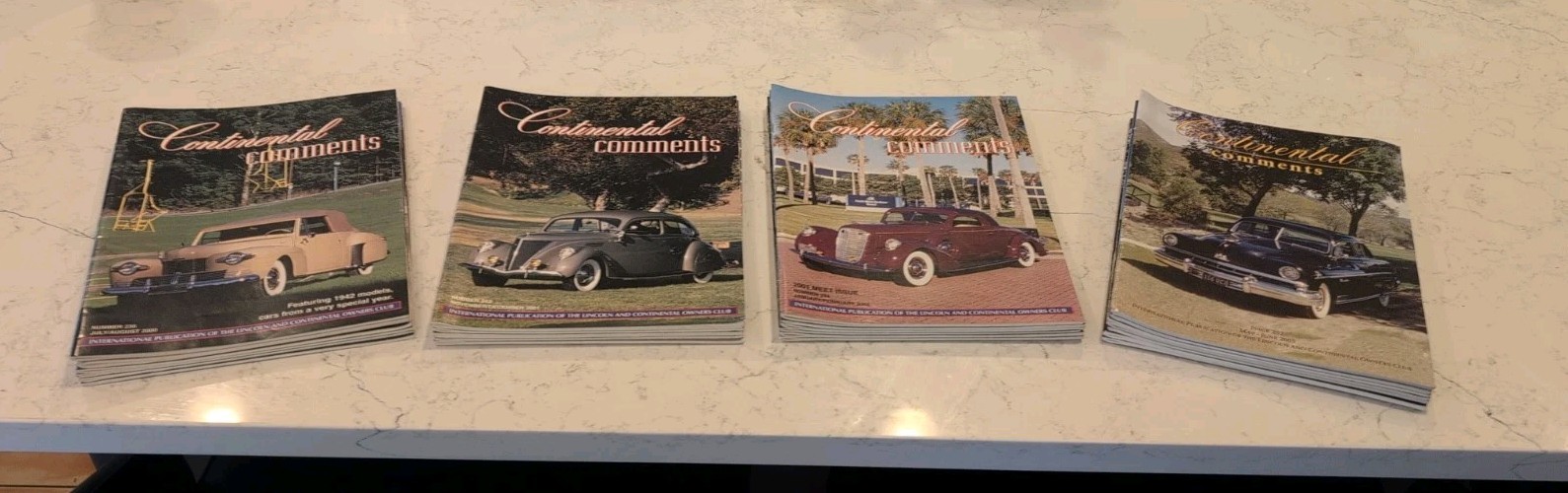 2000&rsquo;s (2000 2001 2002 2003 2004) CONTINENTAL COMMENTS LINCOLN MAGAZINE LOT (24)