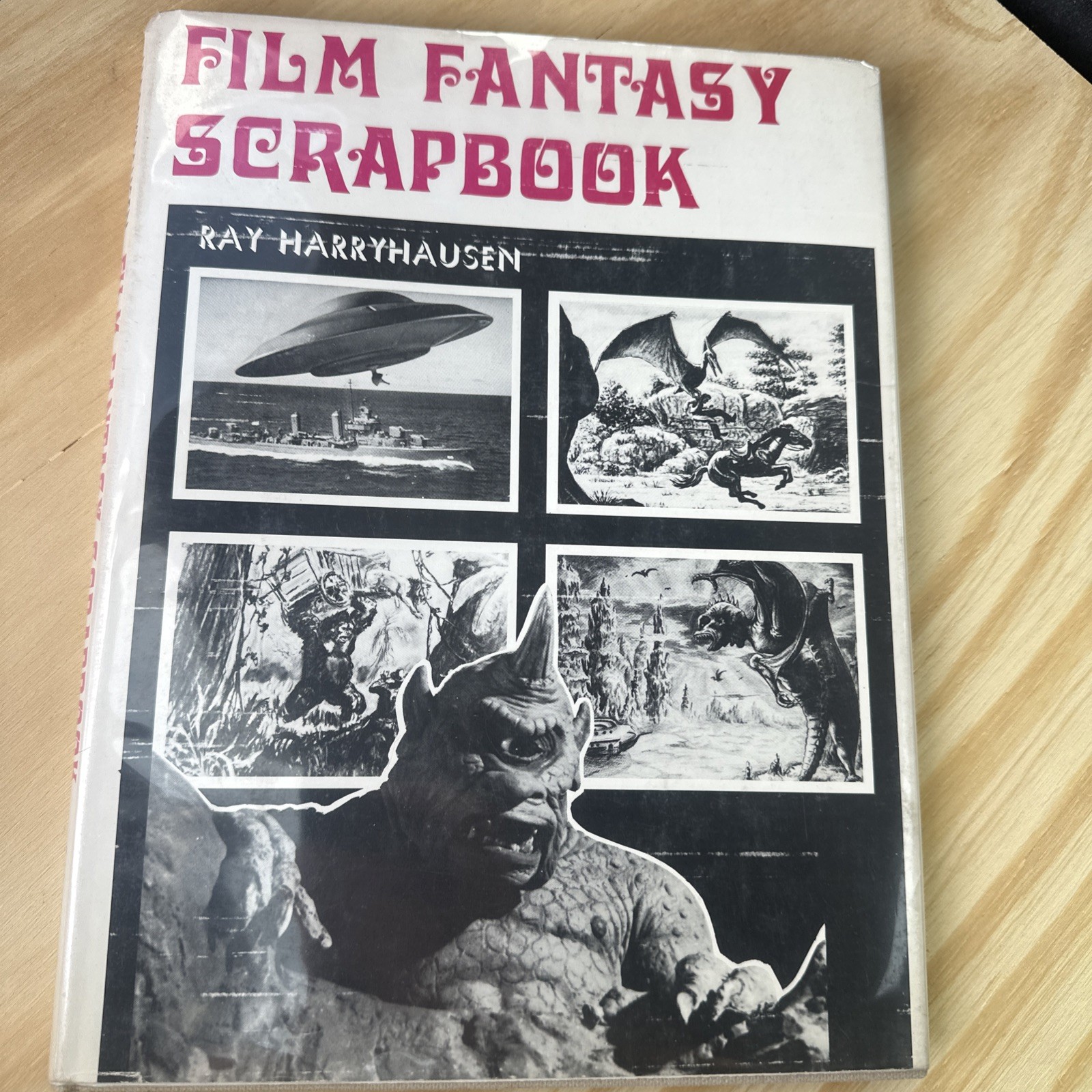 FILM FANTASY SCRAPBOOK by Ray Harryhausen (1972) Stop Motion Animation Book