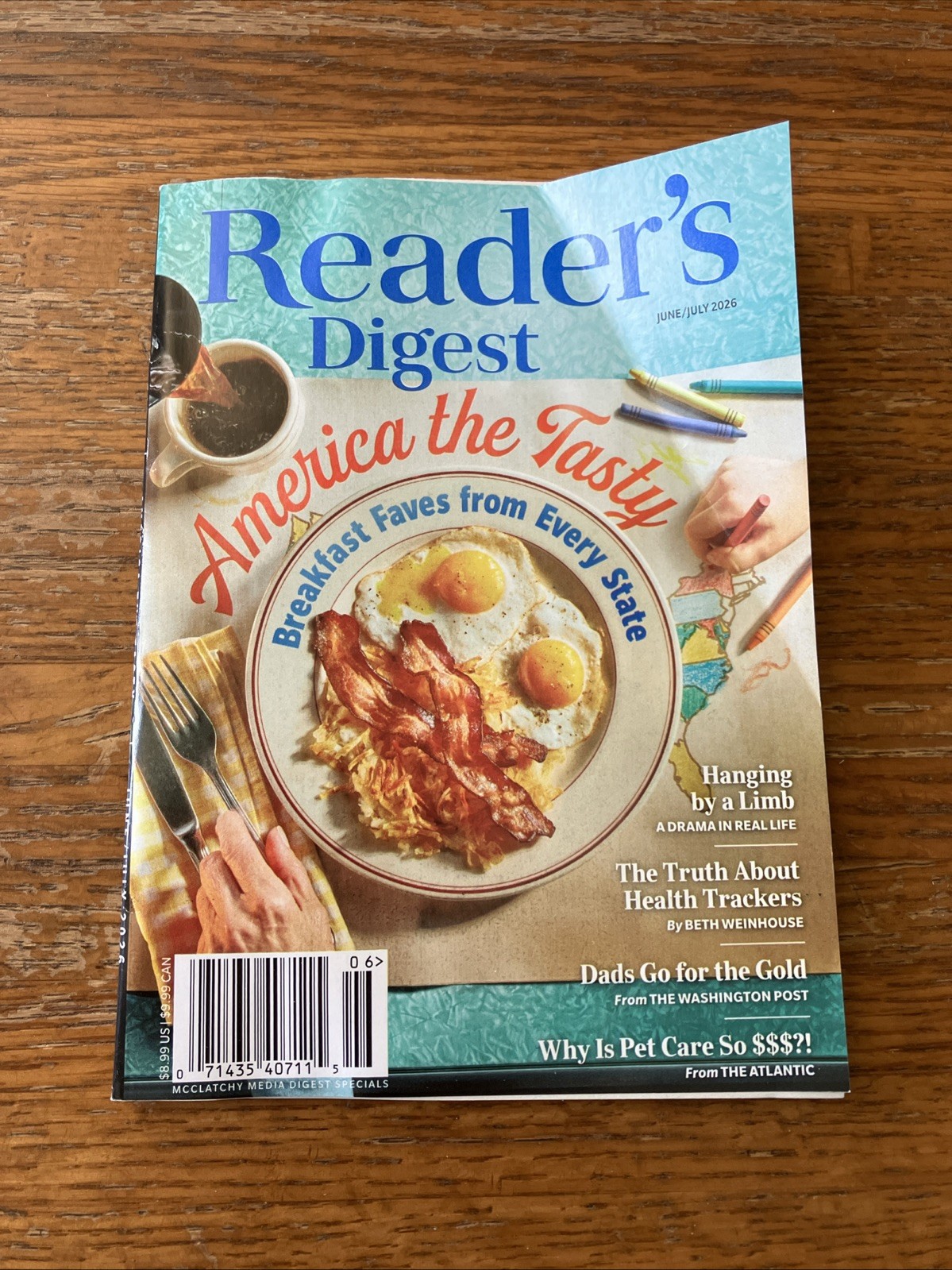 Reader&rsquo;s Digest Magazine June/July 2026: America The Tasty