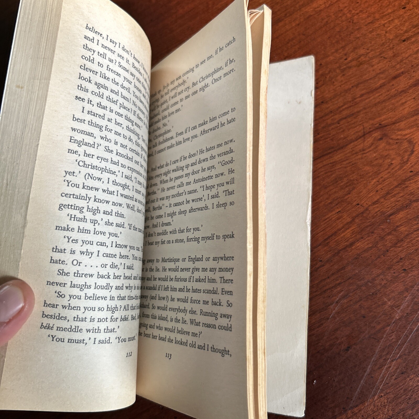 Wide Sargasso Sea by Jean Rhys (1966, Trade Paperback 1st edition )
