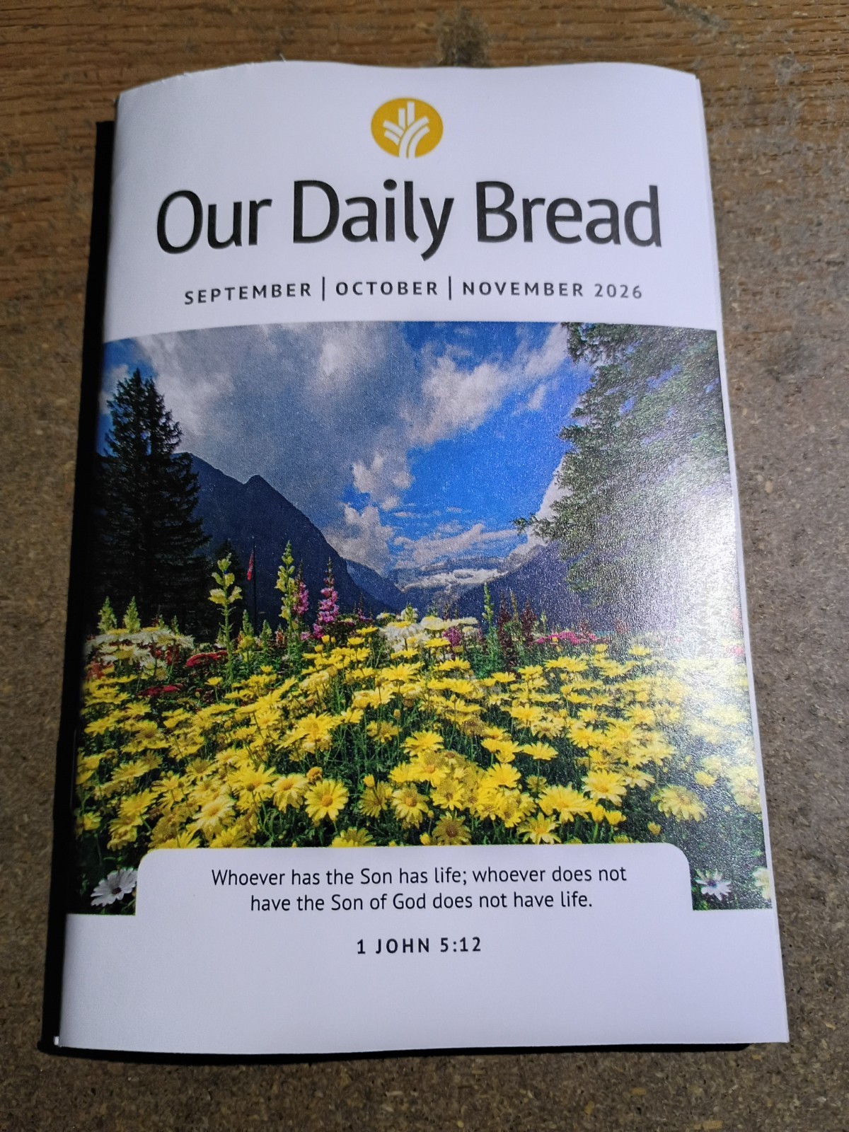 Our Daily Bread Devotional September, October, November 2026