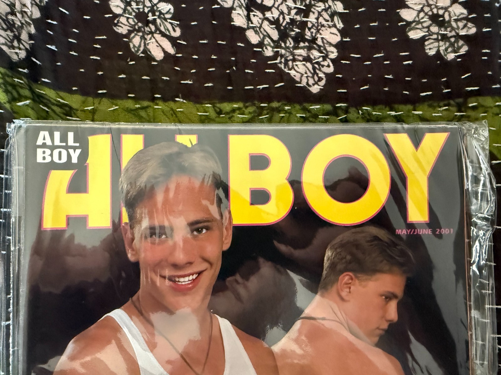 All-b Magazine May/June 2001 vintage gay interest male pinups