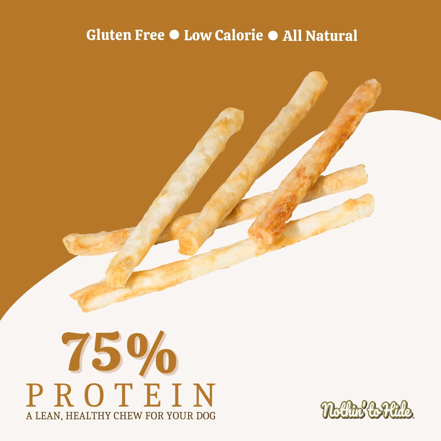 Fieldcrest Farms Nothing to Hide Natural Rawhide 2.3 Ounce (Pack of 3)