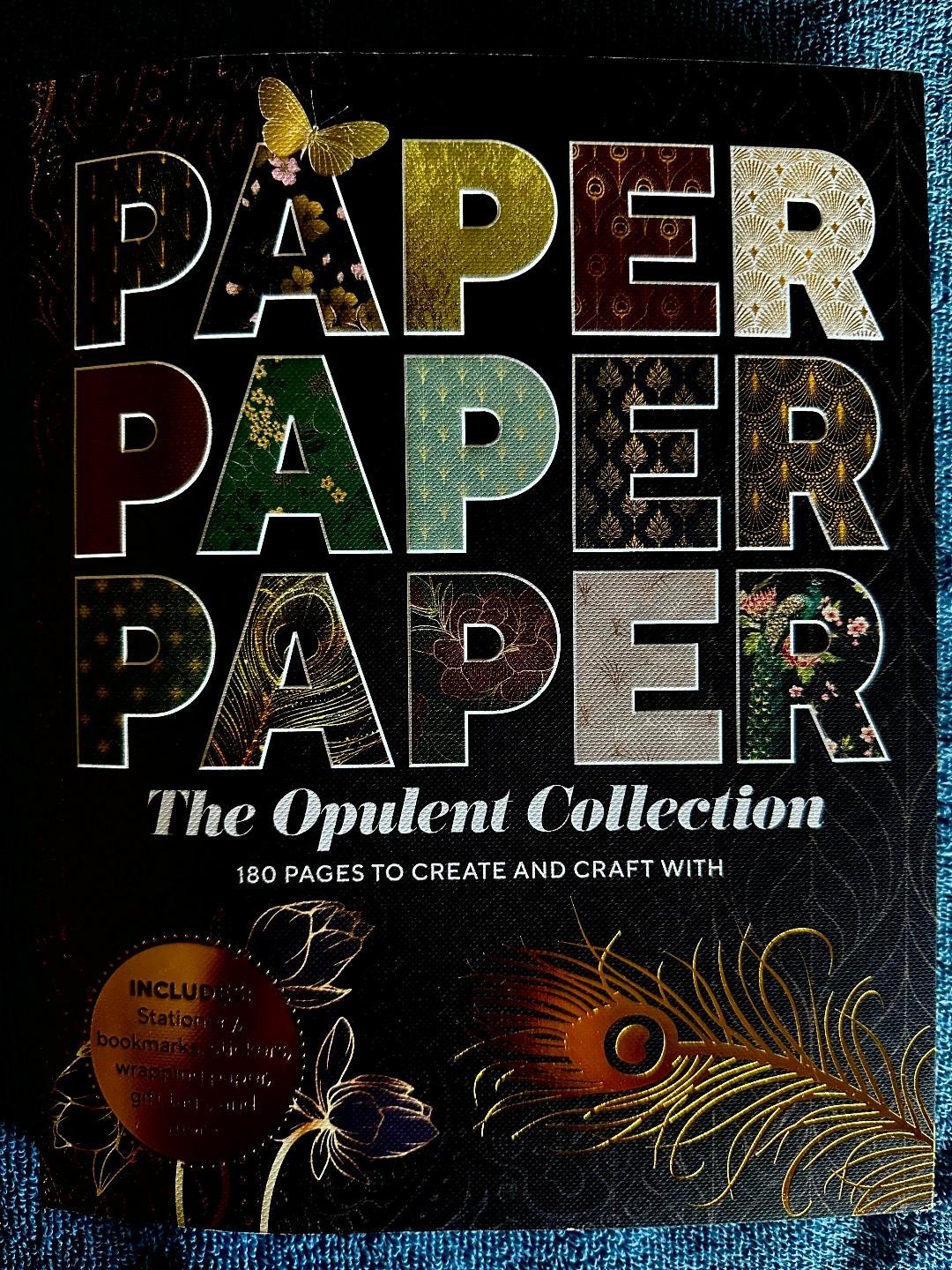 PAPER Paper PAPER OPULENT COLLECTION Magazine FREE GOODIES + CRAFTS 180 Pages!