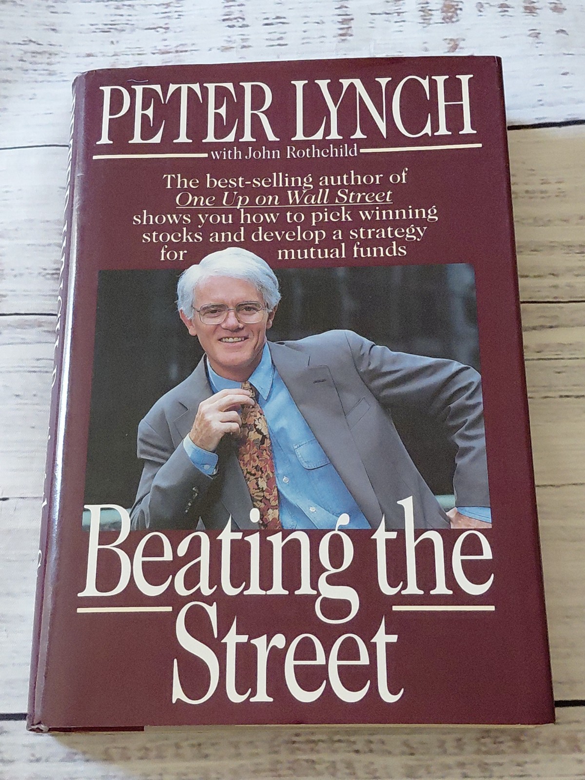 Beating the Street by Peter Lynch HC First Edition First Printing 1993