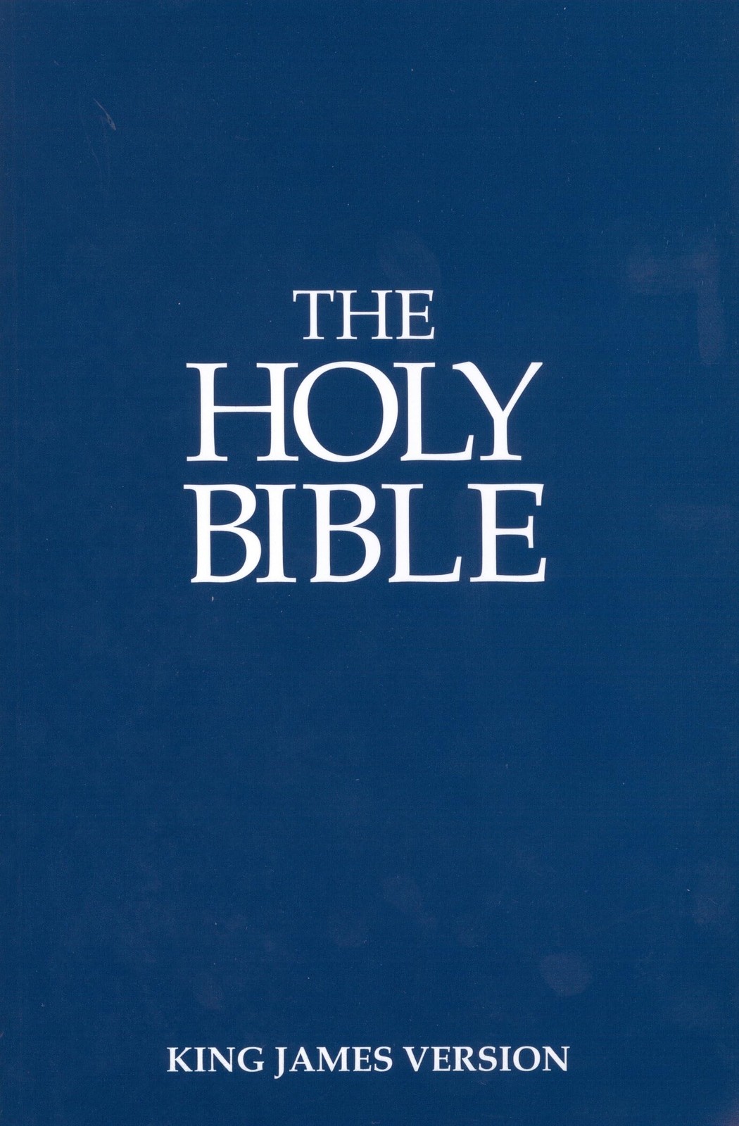 KJV Economy Bible (Softcover, Blue)