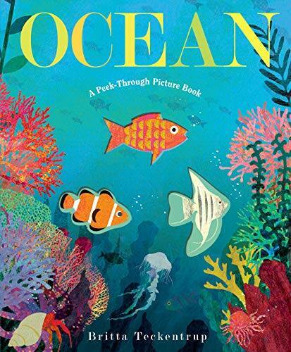 Ocean: A Peek-Through Picture Book – Hardcover By Teckentrup, Britta – GOOD