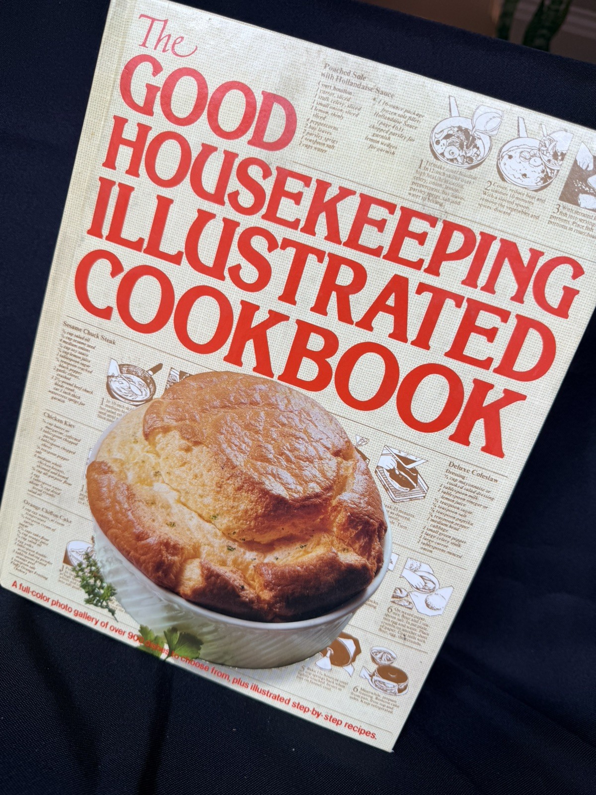 Vintage 1980 Good Housekeeping Cookbook Recipes Cook Book Hardcover 512 Pages