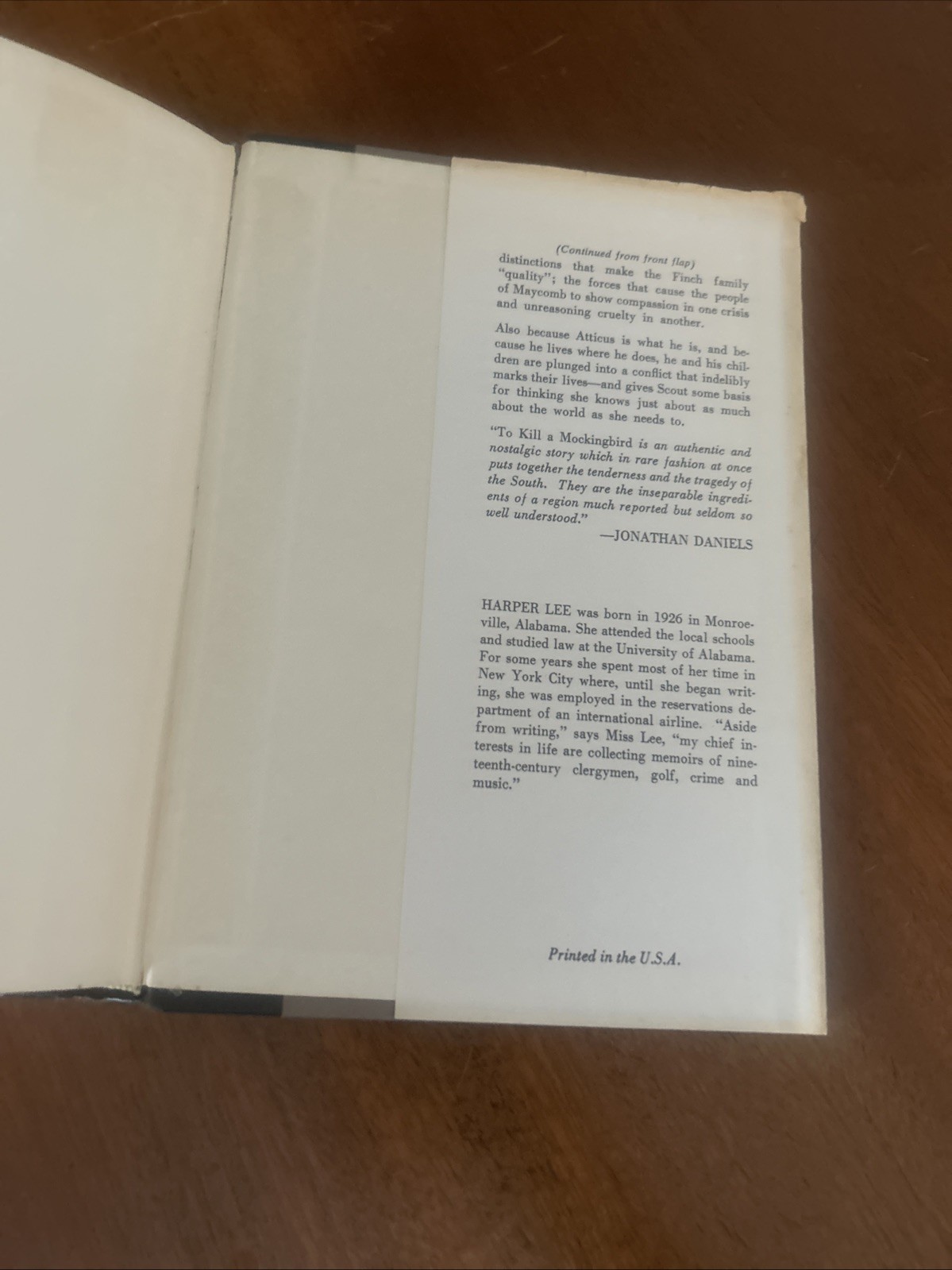 To Kill a Mockingbird ☆ Harper Lee, 1960 HCDJ VG