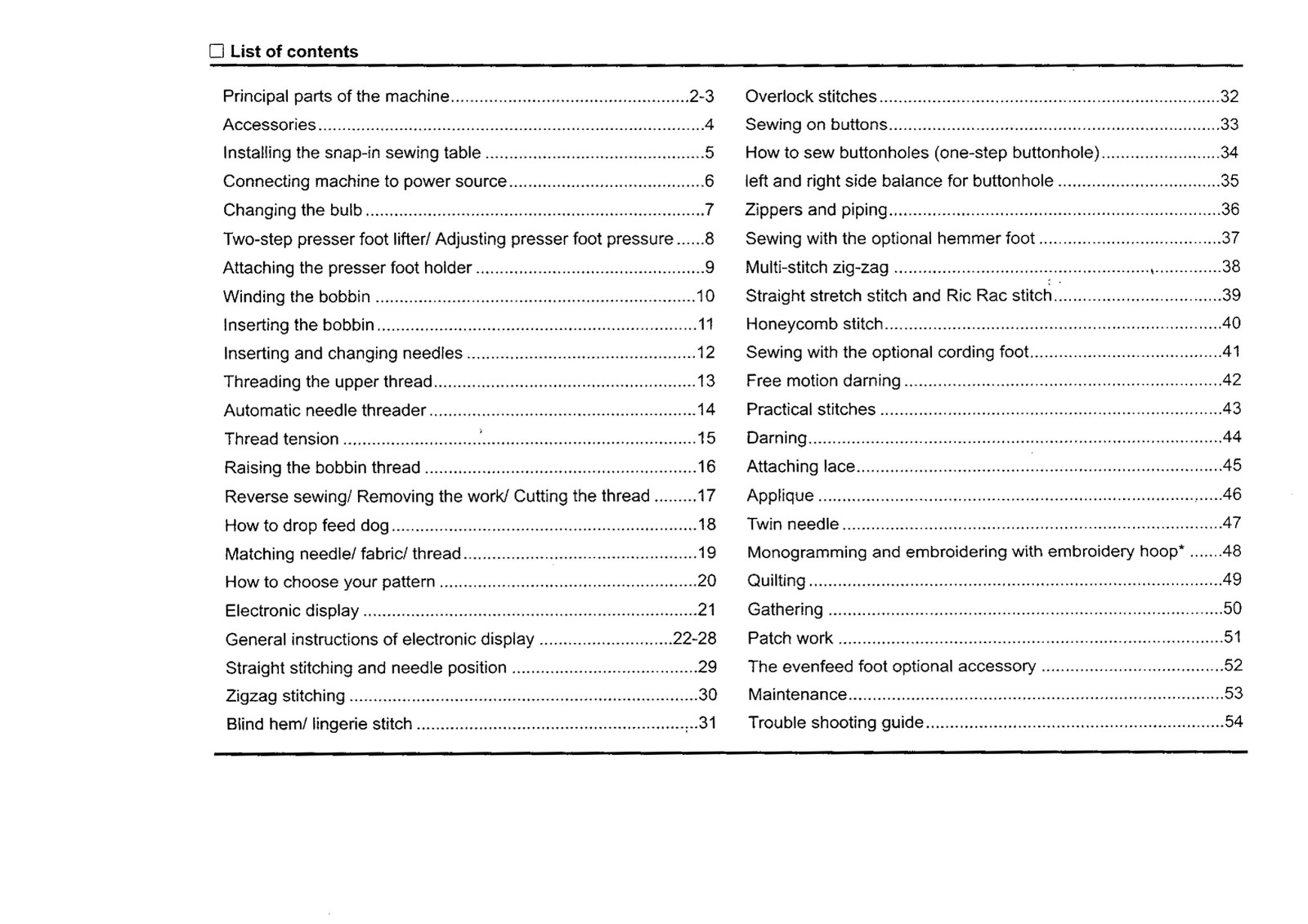 SINGER 3860 Instruction Manual – ROBUST WIRE BOUND – PROTECTIVE JACKET