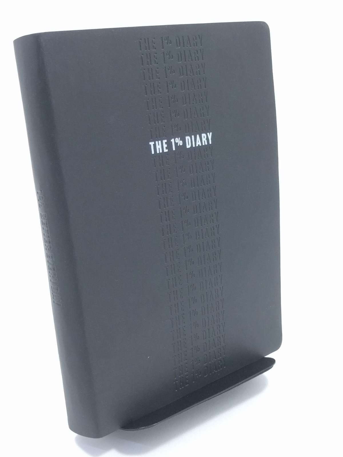 The 1% Diary Black Soft Cover Faux Leather (Undated)