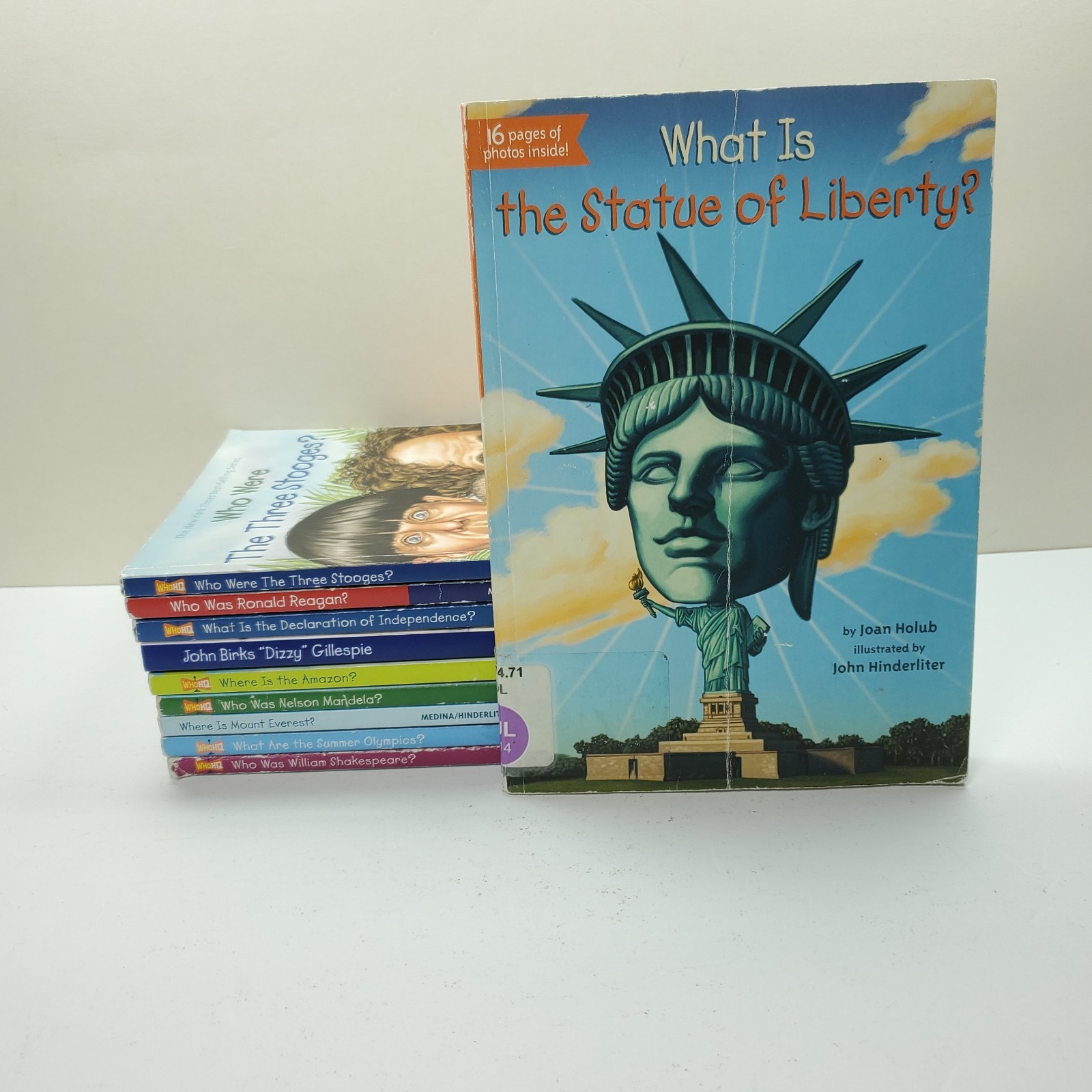 Who HQ Book Lot Who Was? Who Is? What Is? Lot Of 10 Books PB