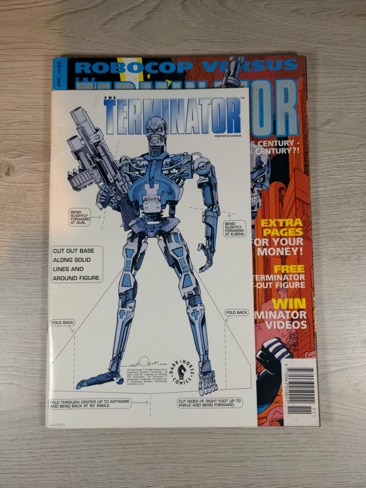 Robocop Versus The Terminator Issue 14 November 1992 Dark Horse Comics