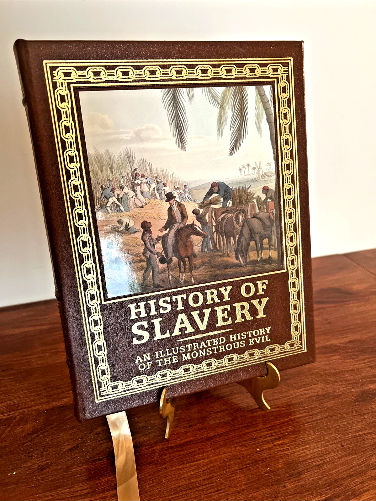 History of Slavery by Susanne Everett Hardcover Chartwell Collectible 1st Ed.