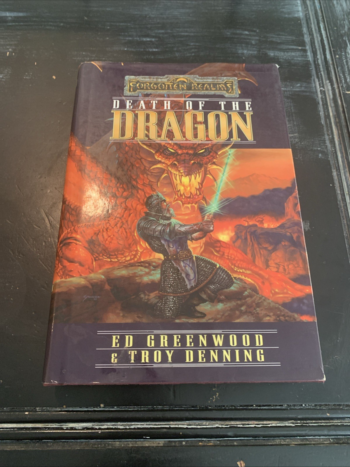 Death of the Dragon by Troy Denning and Ed Greenwood 2000 HCDJ 1st/1st Edition