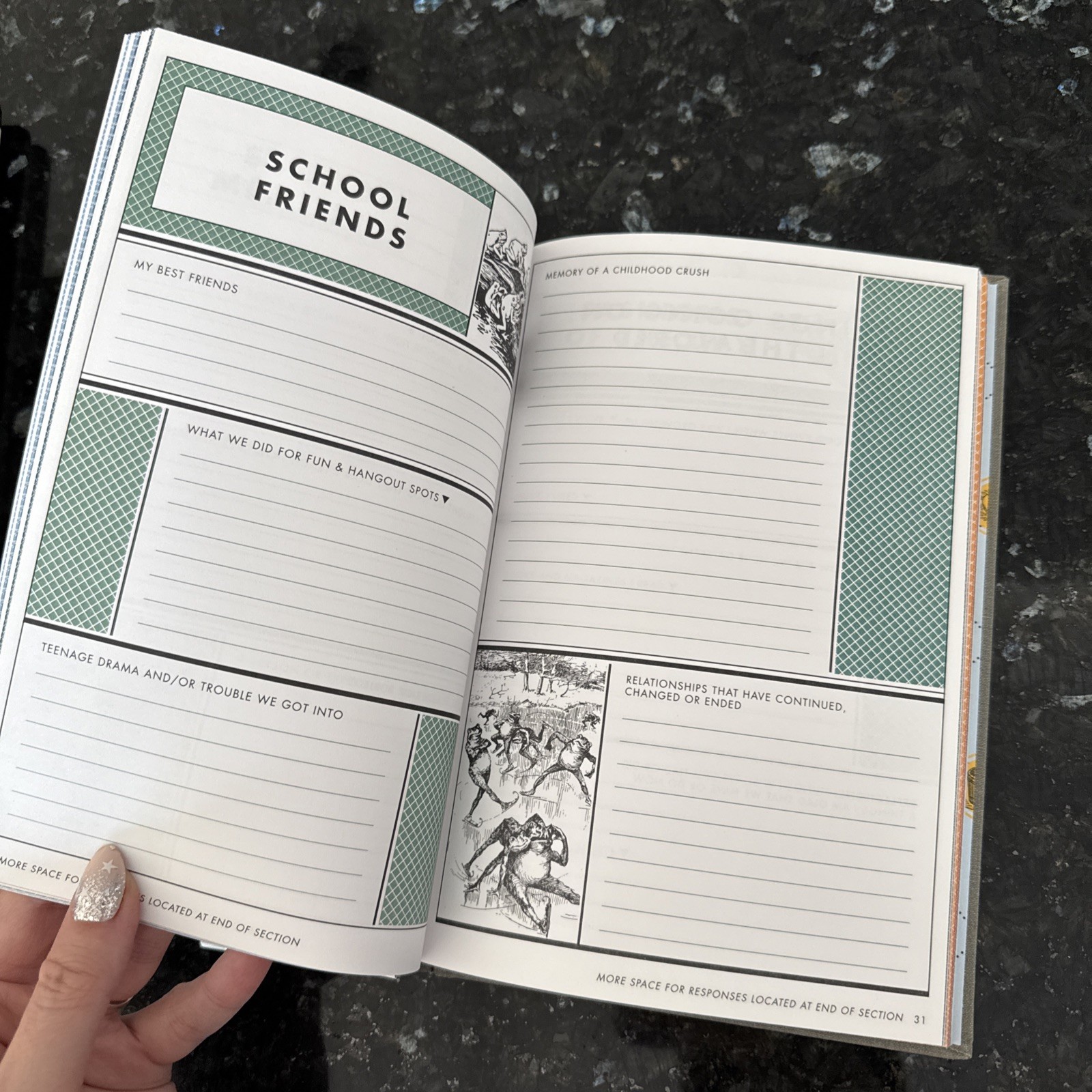 MY LIFE STORY So Far : A Journal of Personal History Book Gray New