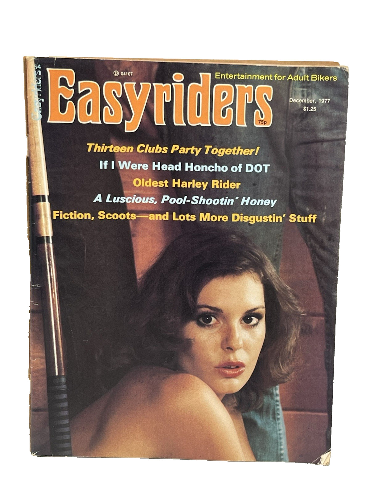 Easyriders Magazine December 1977 Still in Brown Mailer Cover Motorcycle Biker
