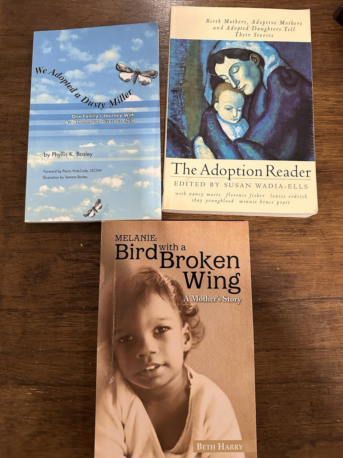 Lot Of 3 Adoption Books