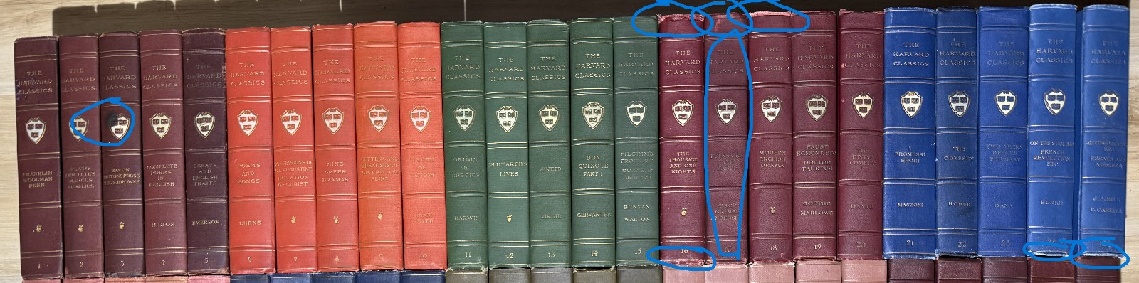 Harvard Classics Celebrated Historical Renaissance 50 Vol 1910 Very Rare