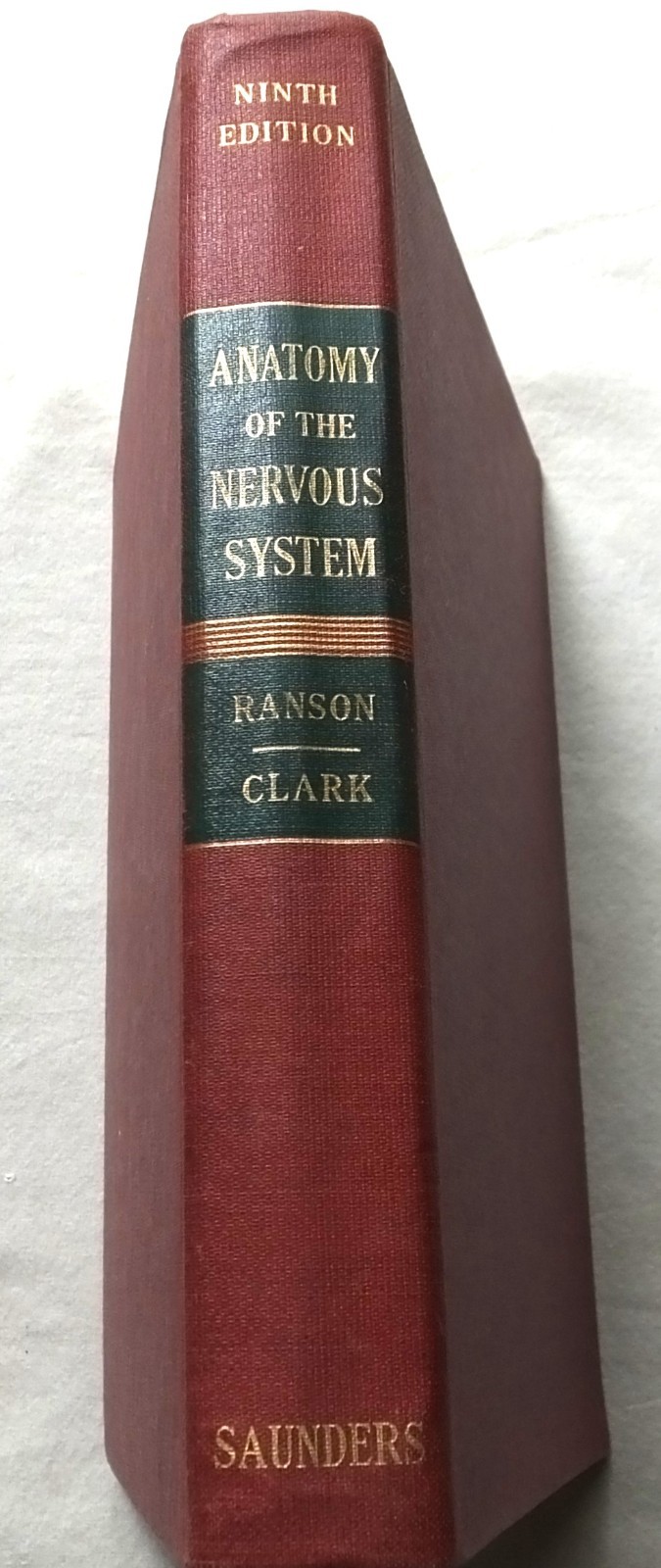 used 1950&rsquo;s HARD COVER MEDICAL BOOK COLLECTION (8) FROM A DOCTOR&rsquo;S OFFICE
