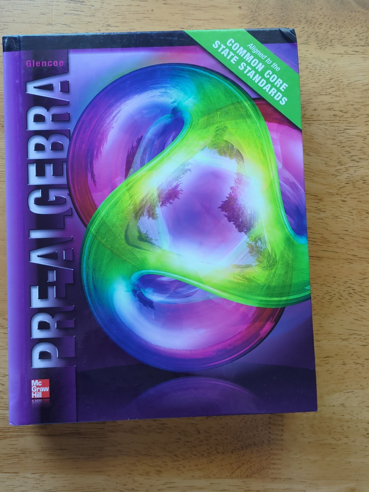 Glencoe McGraw-Hill Pre-Algebra Mathematics Hardcover Textbook Malloy