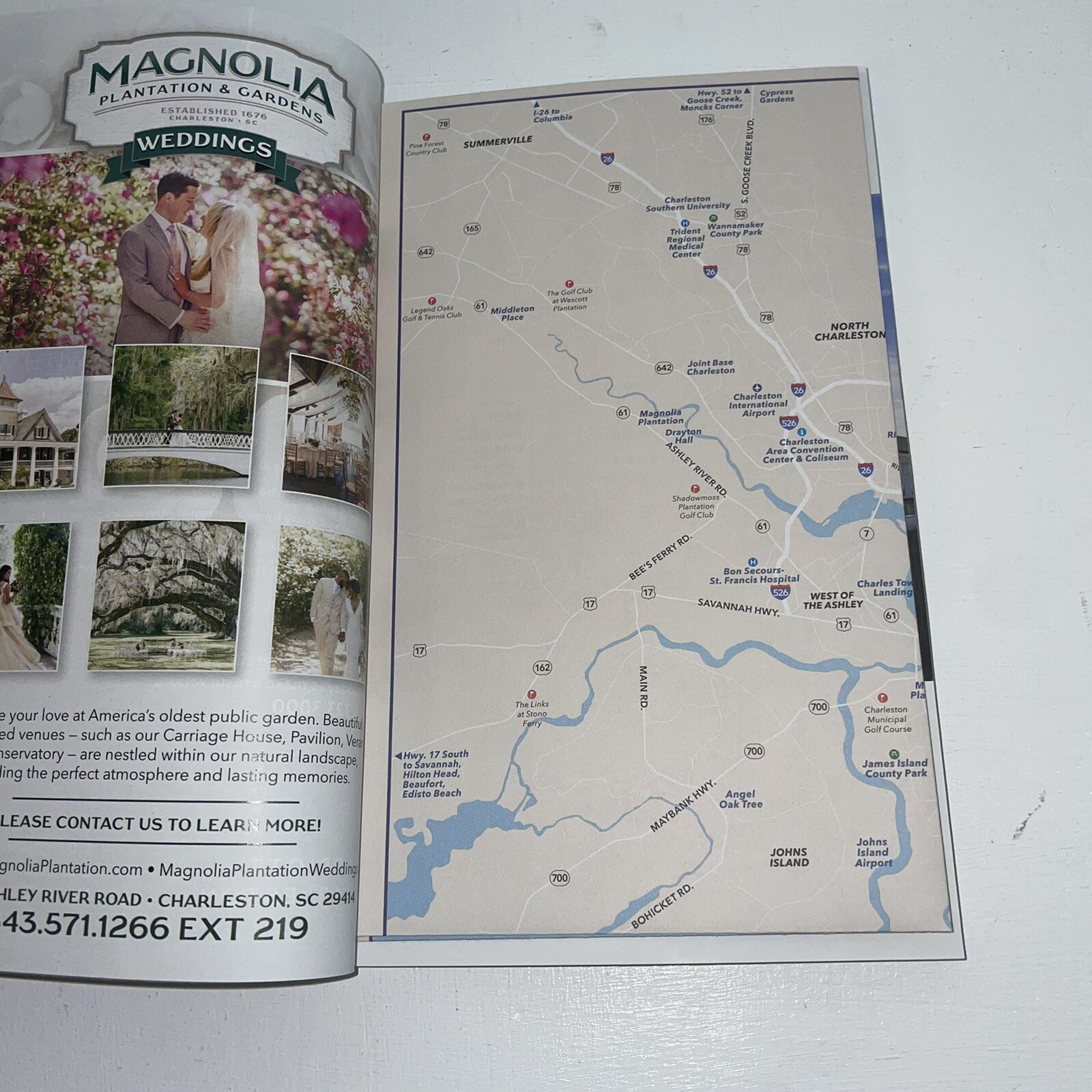 Official Visitors Guide Charleston South Carolina 272 Pages Map Included