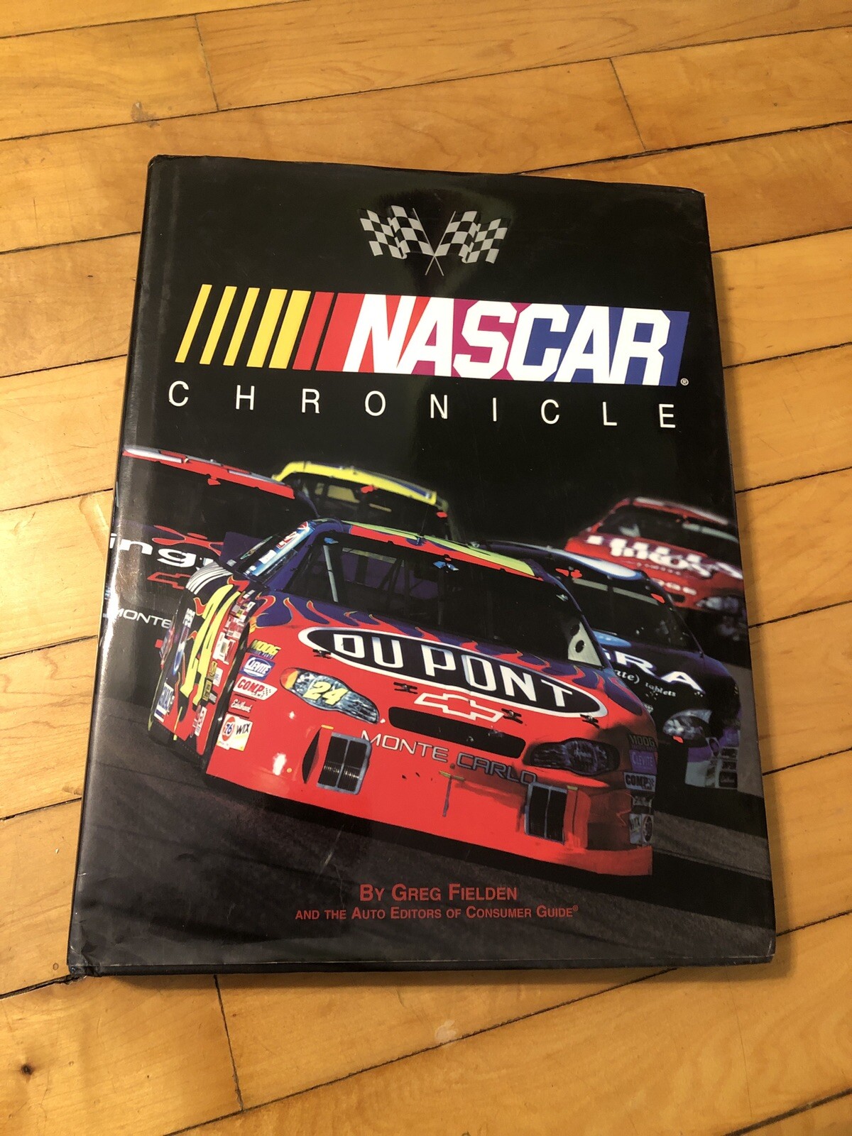 Nascar Chronicle Hardcover By Greg Fielden Racing Book 496 Pages