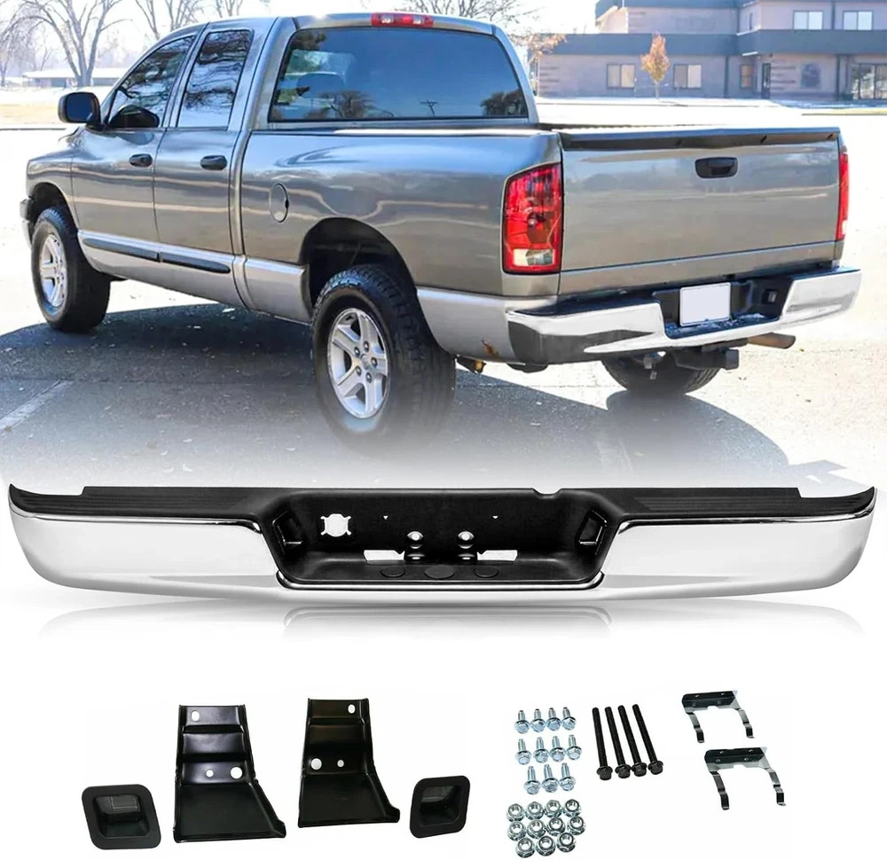 Rear Bumper Assembly Replacement for 2002-2008 Dodge Ram 1500/2003-2009 Ram 25..