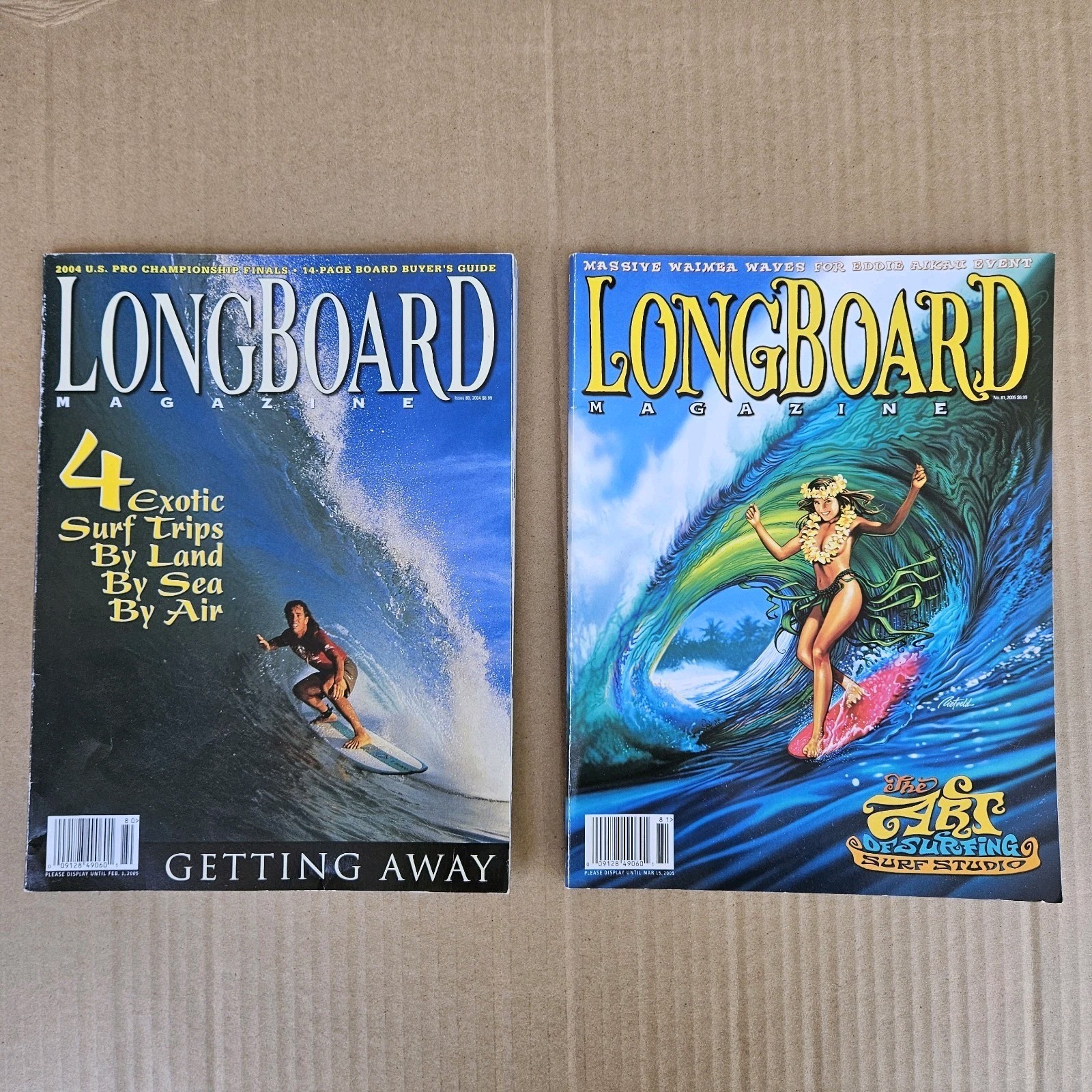 Longboard Magazine Lot of 4 – 2005 Dale Velzy Remembered Board Buyers Guide