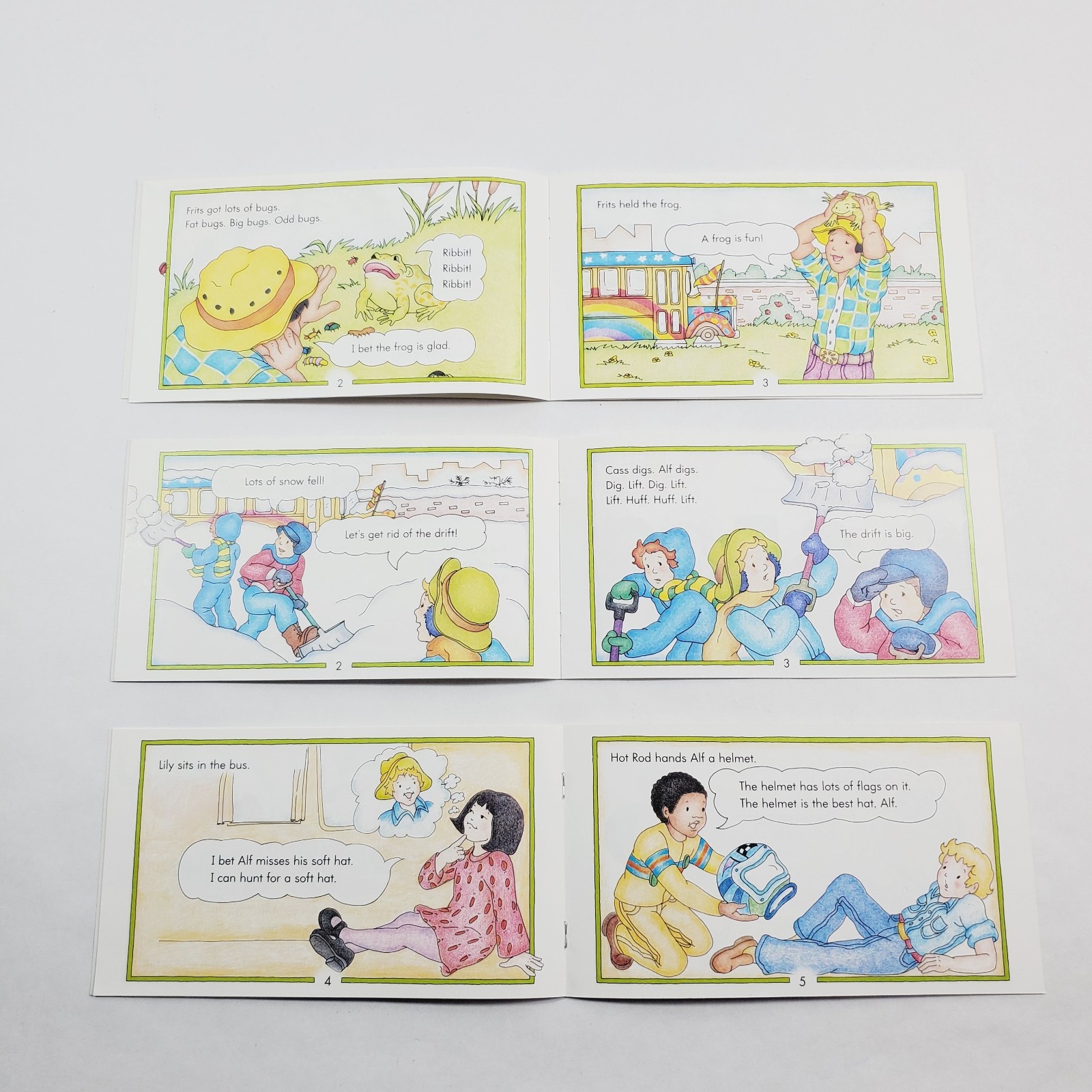 Lot of 10 Kindergarten Superkids Club Challenging Library Units Early Readers