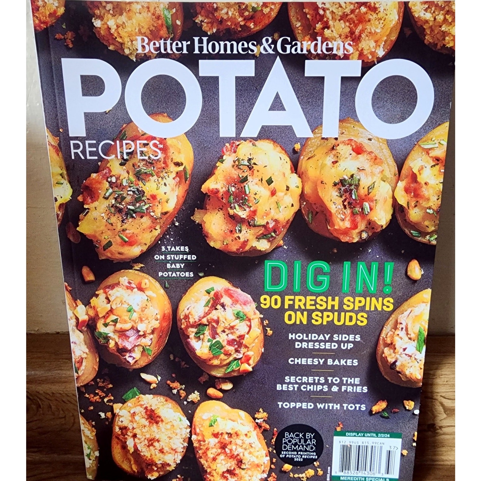 Better Homes & Gardens Potato Recipes Magazine 2023 Holiday Meredith Specials