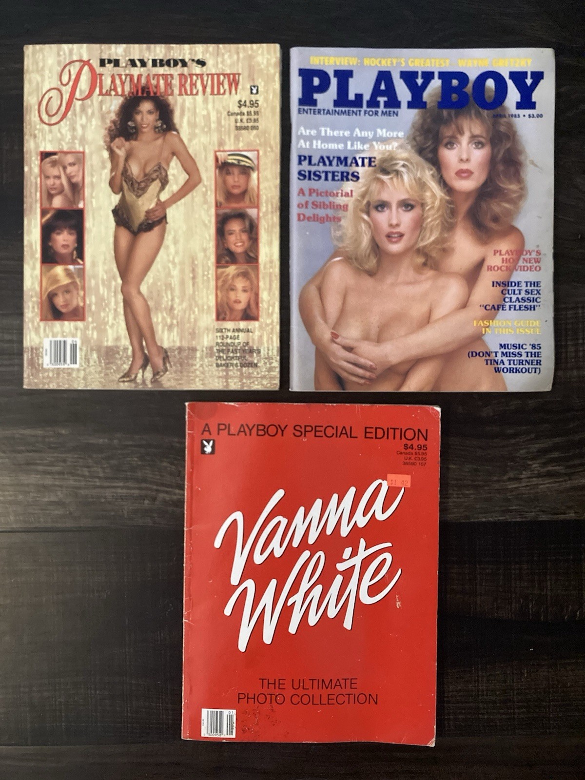 Vintage Lot PLAYBOY Magazine (1967-2001) 25 Issues Vanna White