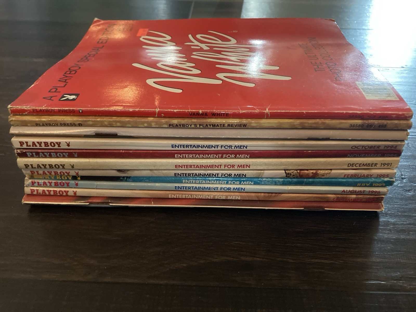 Vintage Lot PLAYBOY Magazine (1967-2001) 25 Issues Vanna White