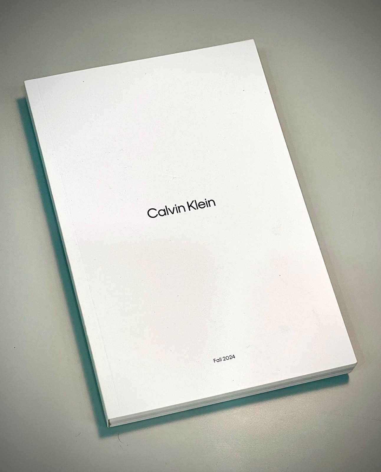 Calvin Klein Fall 2024 Clothing Fashion Catalogue Like New for Product Reference