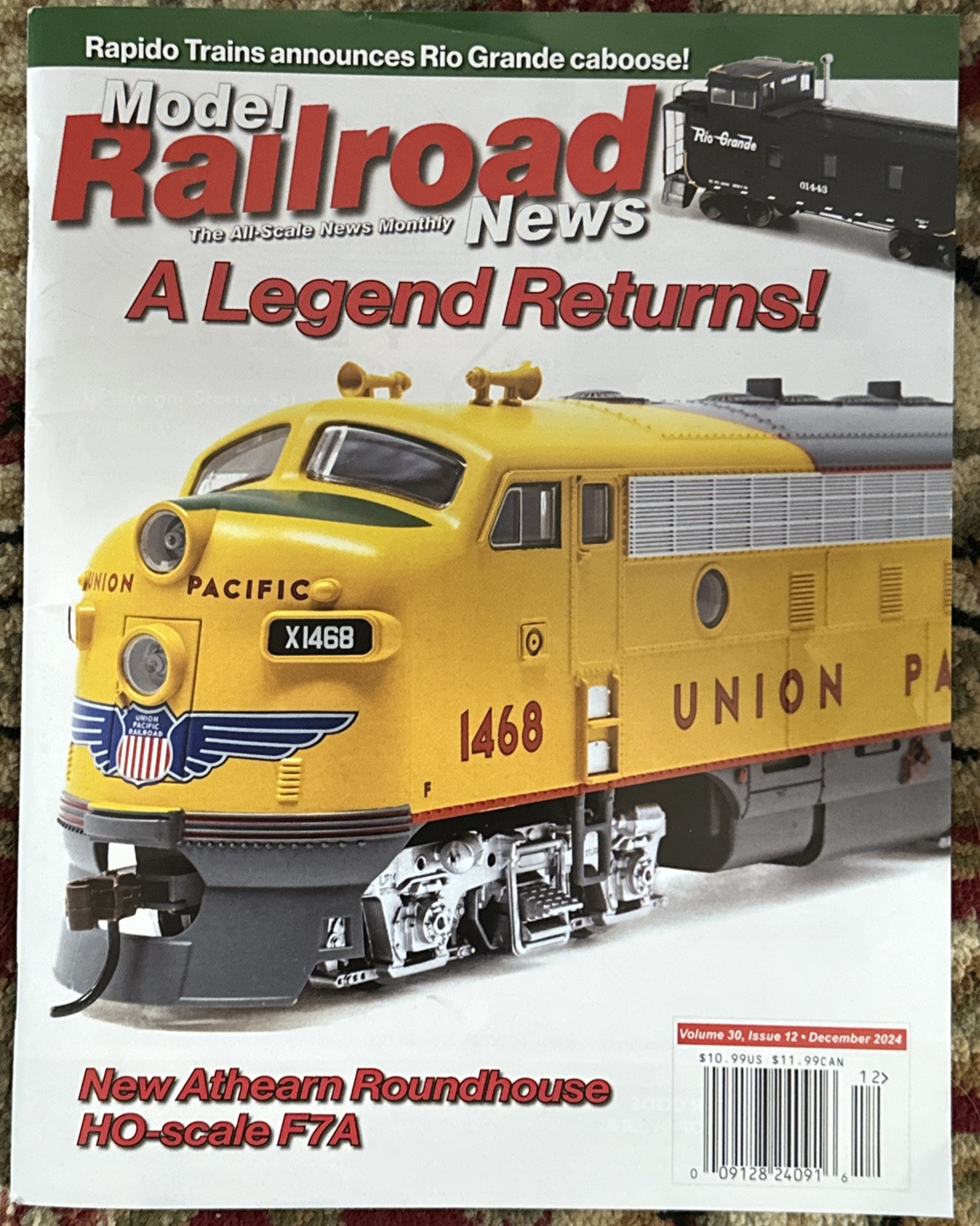 Model Railroad News Magazine December 2024 Vol 30 Issue 12