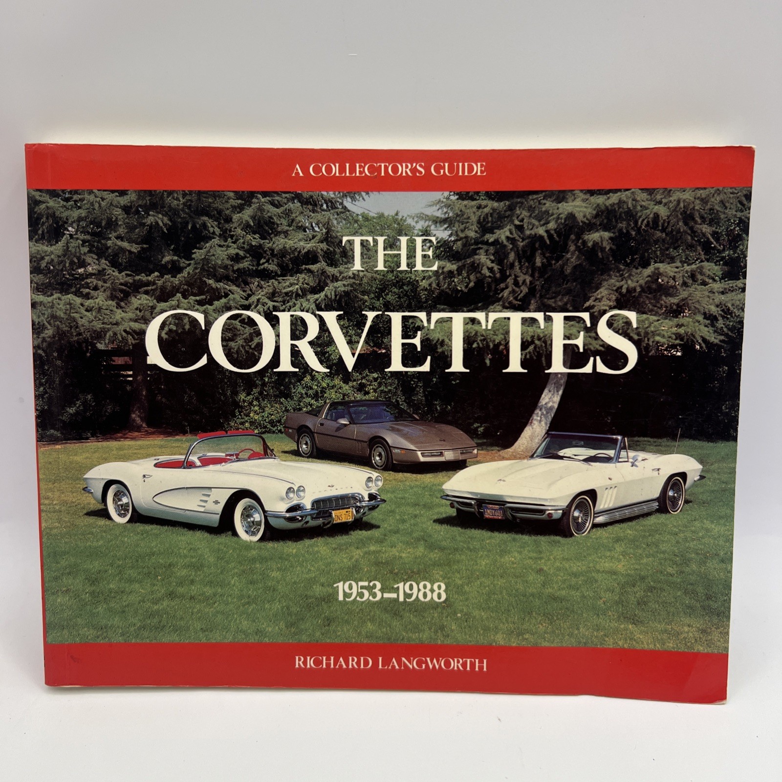 THE CORVETTE 1953-1998 Chevrolet Vette History Book 160 Pages by Langworth B4271