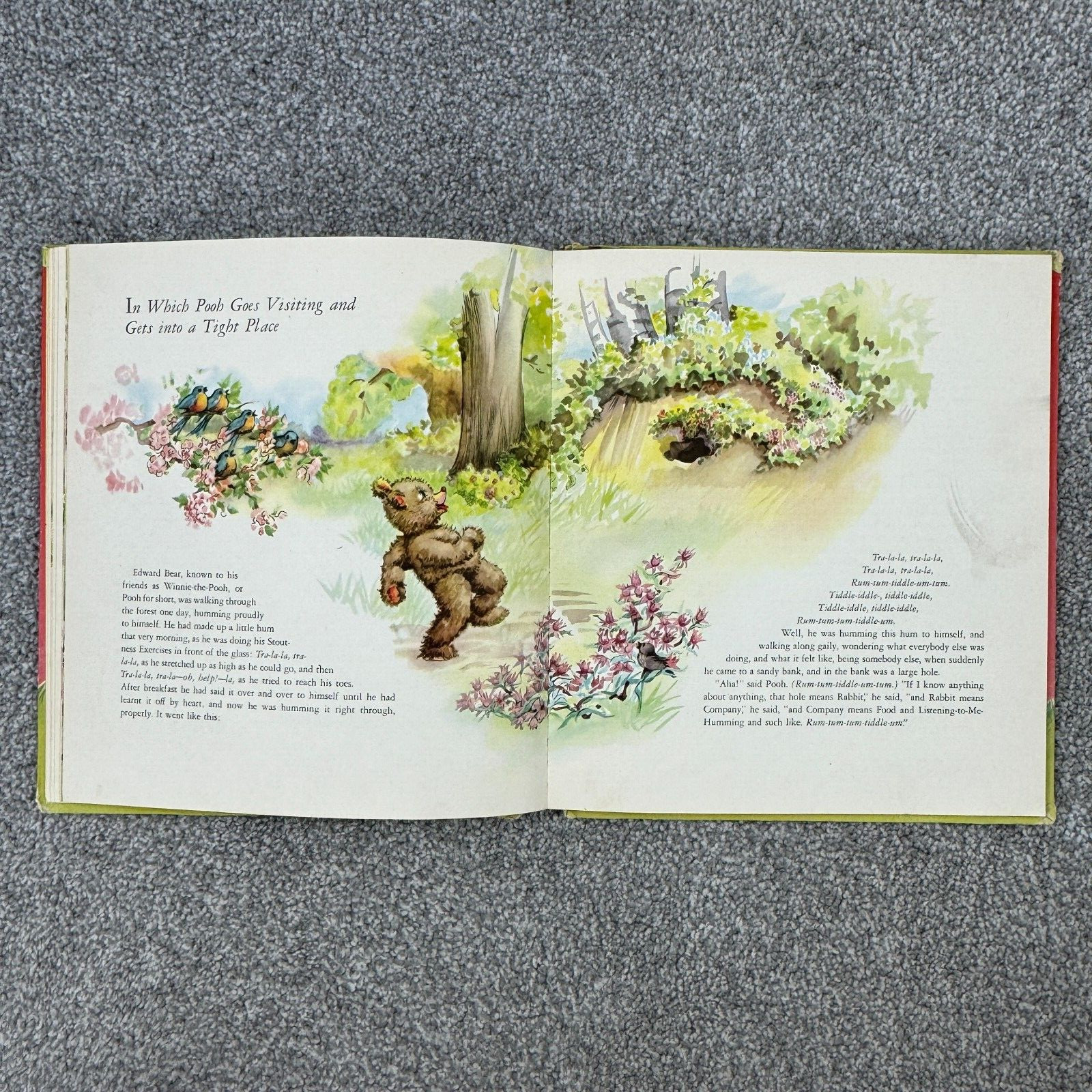 Winnie The Pooh By A. A. Milne 1946 Illustrated By Helen Page Vintage Hardback