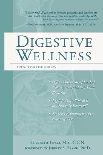 Digestive Wellness – Paperback By Lipski, Elizabeth – VERY GOOD