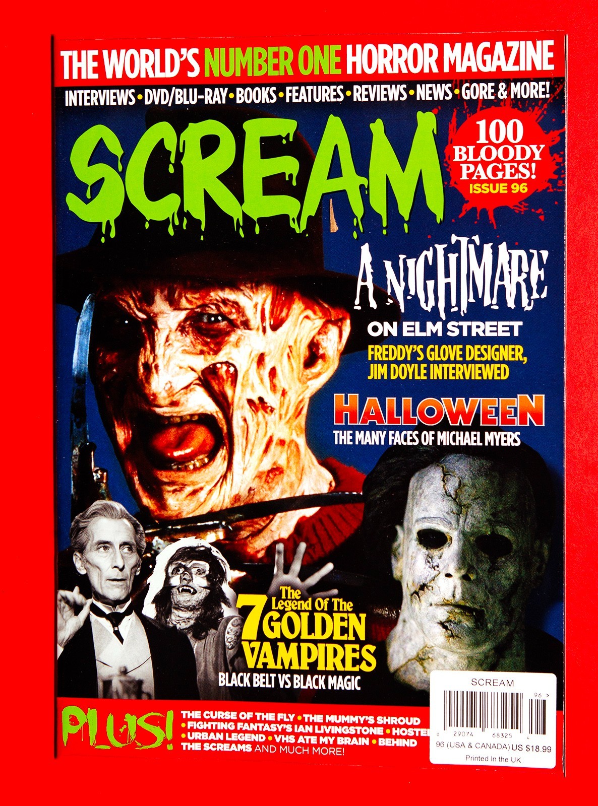 2026 Scream Magazine May June 2026 NIGHTMARE ON ELM ST Halloween Michael Myers