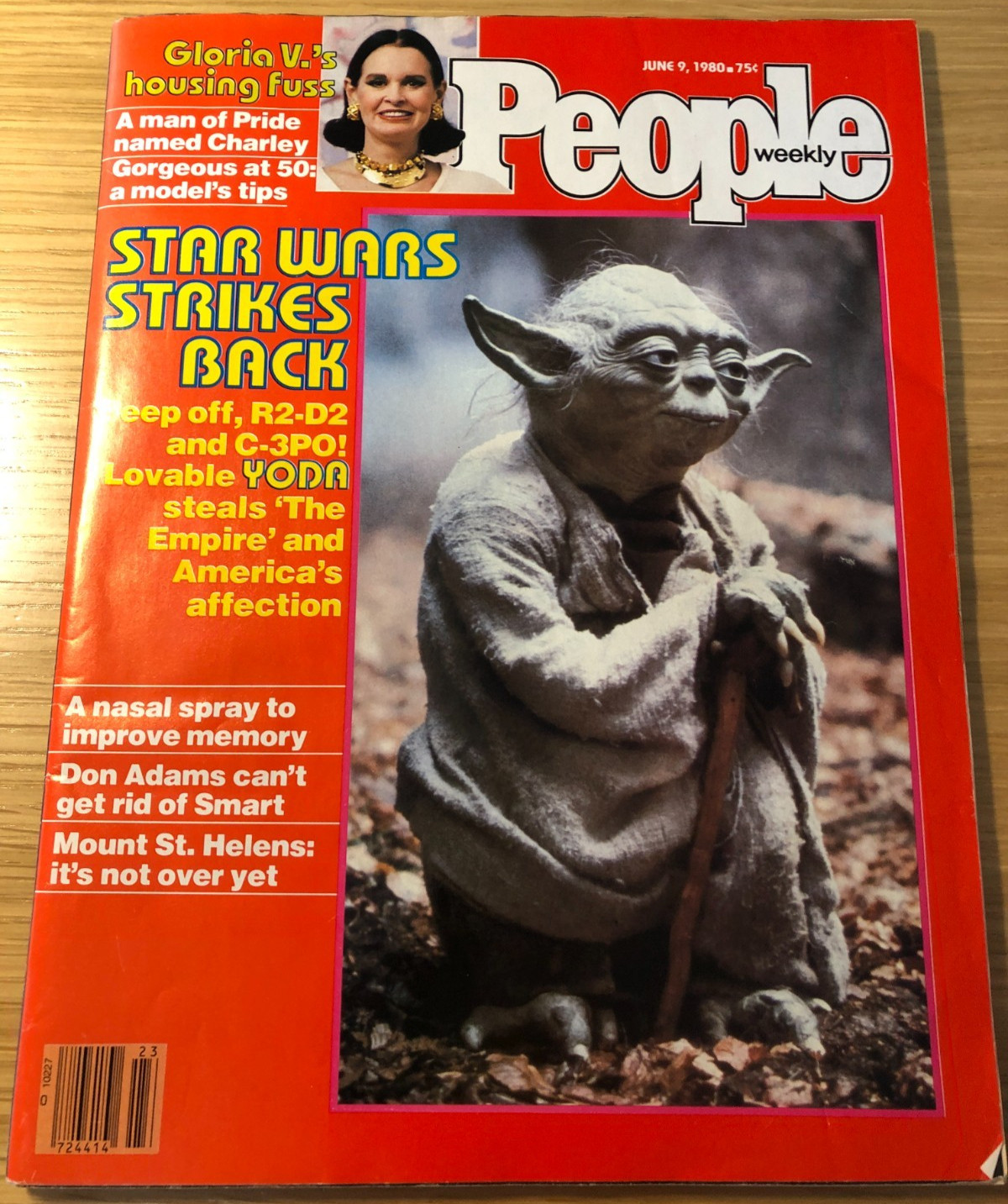 People Magazine July 9 1980 Empire Strikes Back Star Wars Yoda Oz * no label