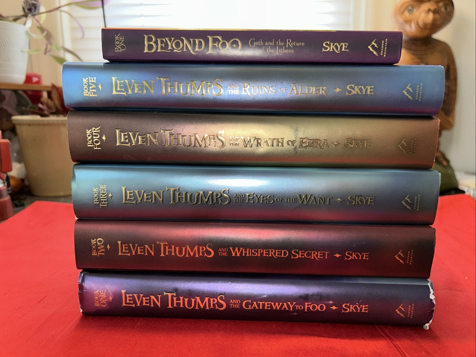 Complete Hardcover 1st Edition Leven Thumps Set with Beyond Foo by Obert Skye VG