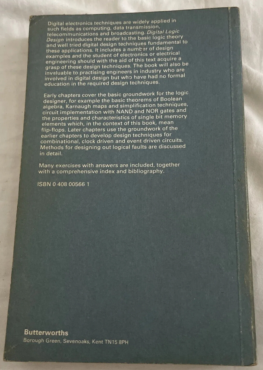 Digital Logic Design B Holdsworth 1985 Electronics Book SHD2