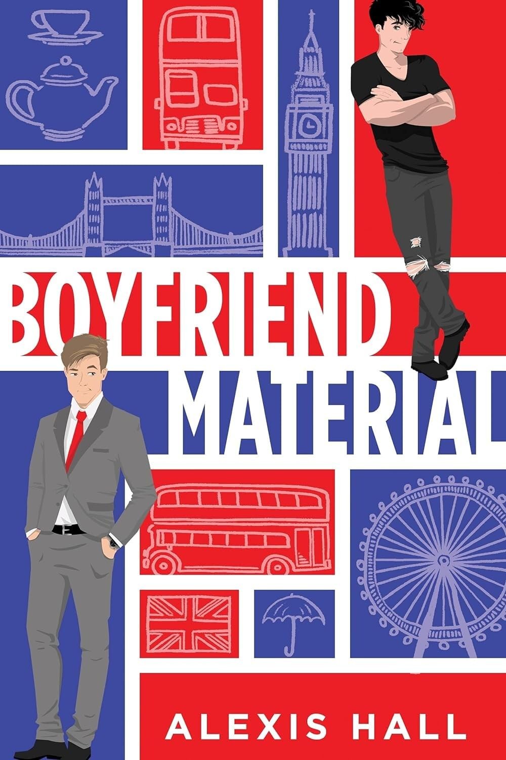 Boyfriend Material by Alexis Hall Trade Paperback Brand New