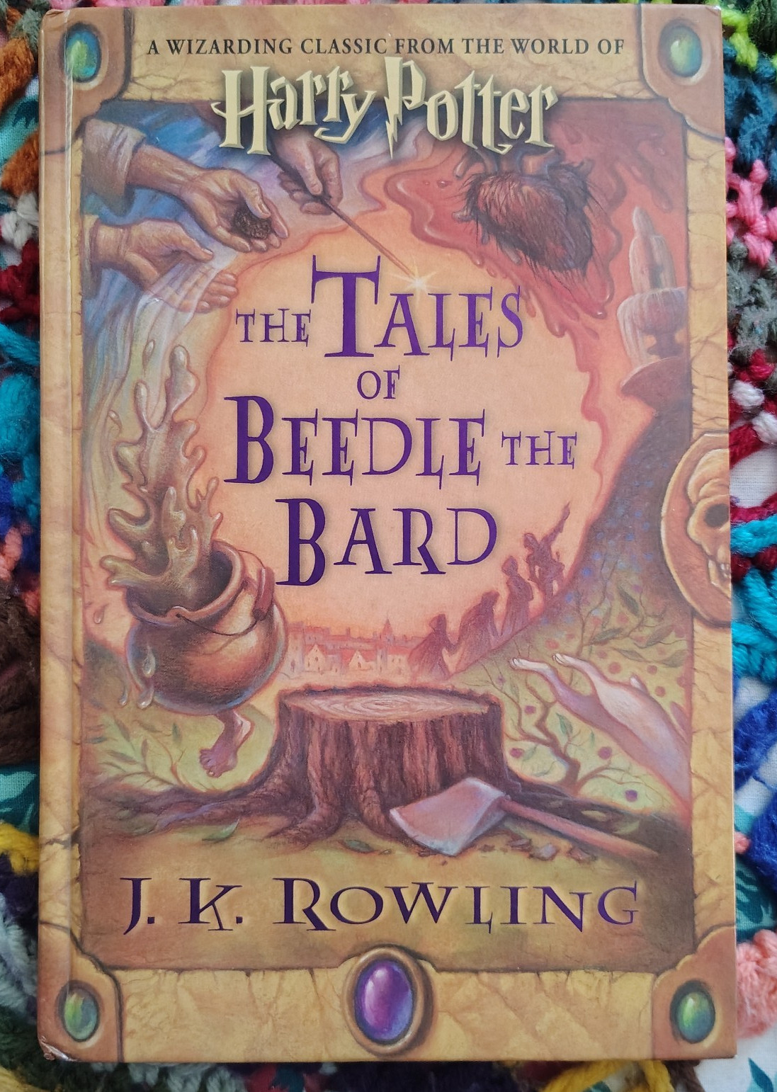 Harry Potter Tales of Beedle the Bard First Edition 2008 Hardcover J.K. Rowling