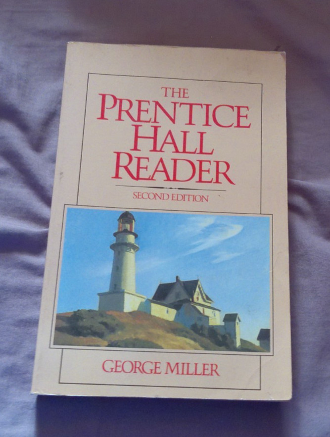 Prentice Hall Reader by George E. Miller (1988, Trade Paperback)